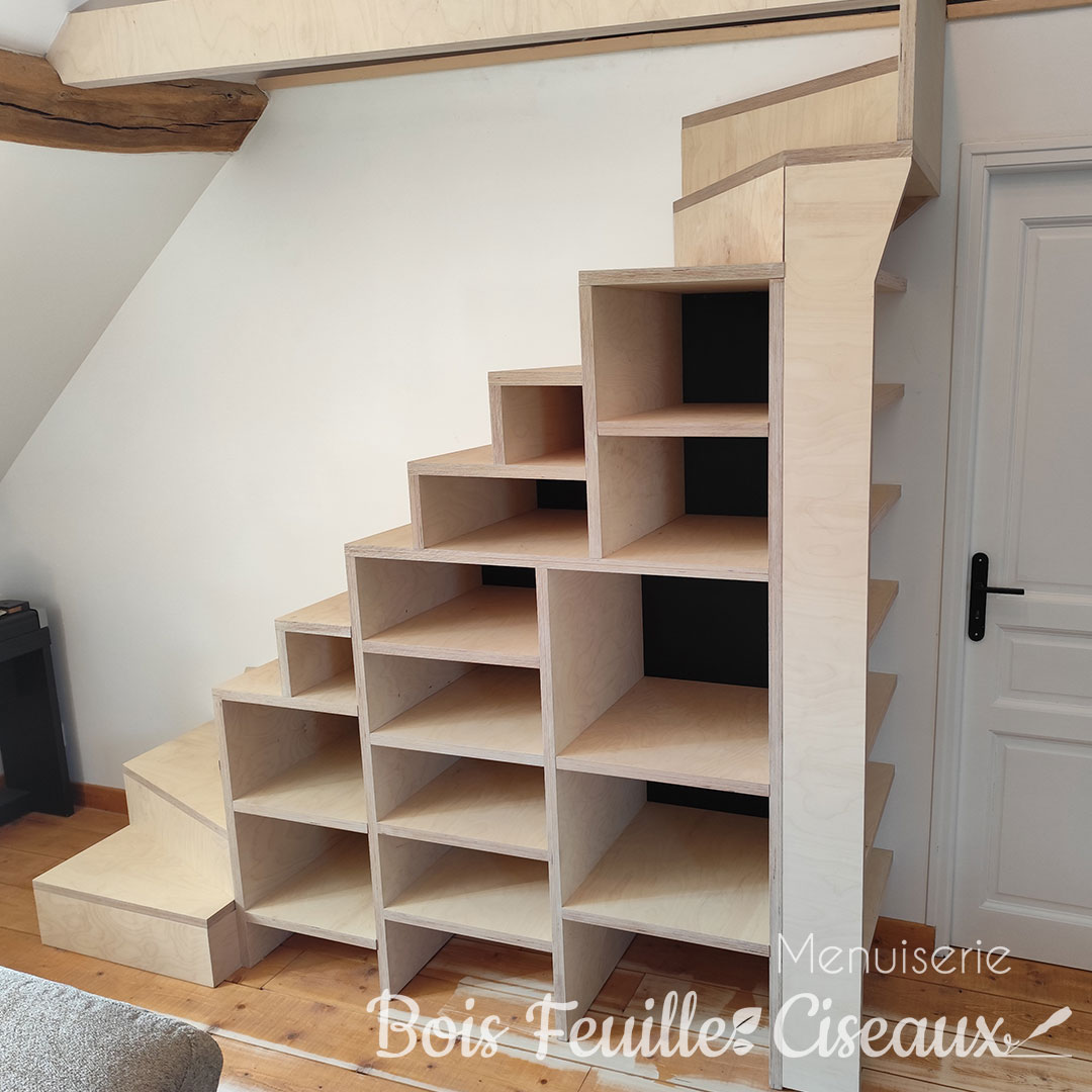 Escalier à cases