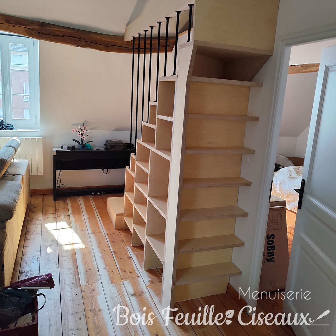 Escalier à cases