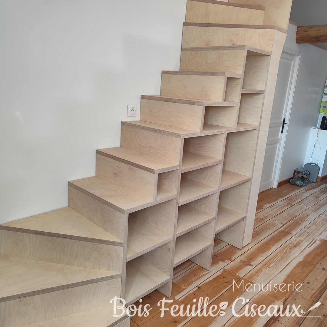 Escalier à cases