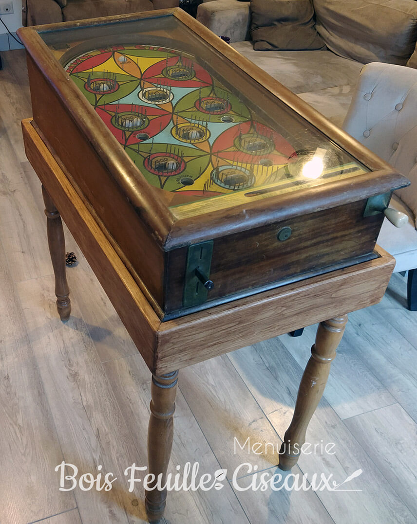 Flipper en bois