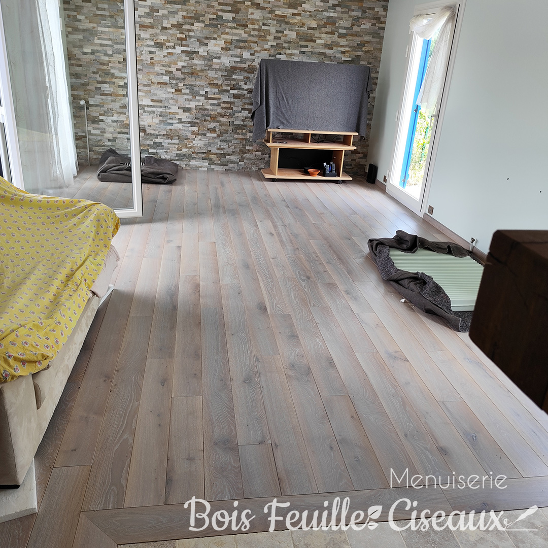 parquet en chêne massif