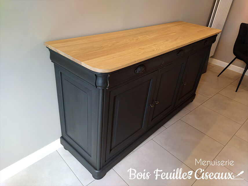 Relooking meuble : buffet en bois