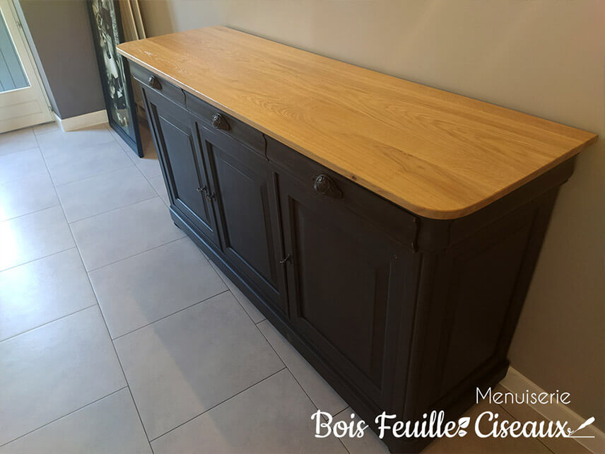 Relooking meuble : buffet en bois